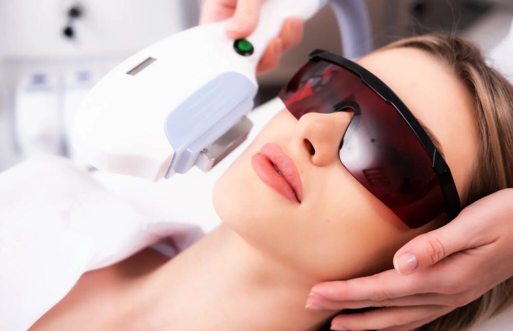 Lumecca IPL Skin Rejuvenation in use at Xage Medical Spa